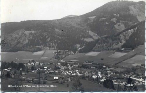 1961 Spital am Semmering, Höhenluftkurort.,P. Ledermann AKU1
