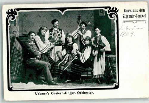 1900 Urbanys Österr.-Ungar. Orchester Trachten