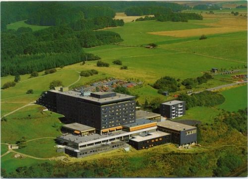 um 1980/90 Nettersheim, Eifelhöhenklinik Marmagen,Erich Justra AKU2