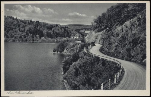 34519 W3543 Diemelsee um 1920/30 - Diemelsee, Am Diemelsee.,Photohaus M. Ostermann AKU1