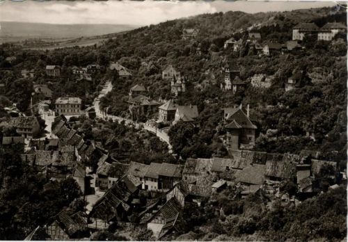 um 1961 Bad Frankenhausen, Am Weinberg, gezackter Rand