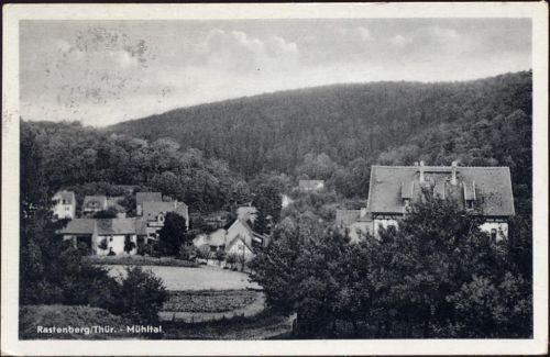 99636 O5235 Rastenberg 1959 - Rastenberg: Mühltal,VEB Volkskunstverlag Reichenbach AKU1