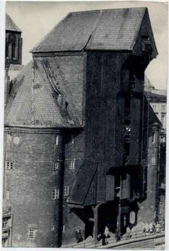 1961 Das Krantor, Danzig,Gerhard Rautenberg AKU1