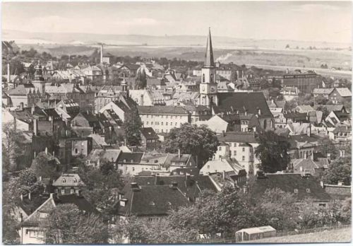 1977 Stollberg, Ansicht,Bild und Heimat Reichenbach AKU1