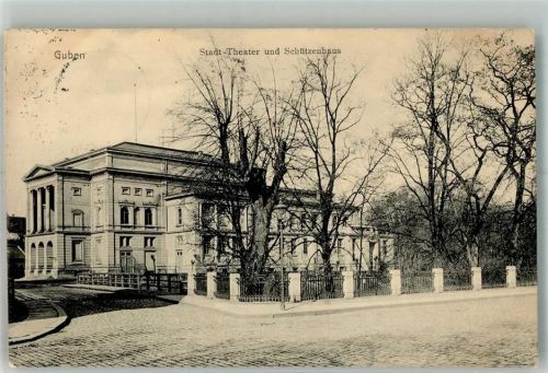 Guben 1912 Schützenhaus Stadttheater