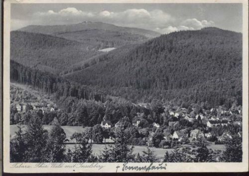 1936 Tabarz, Thür. Wald mit Inselsberg AKU1
