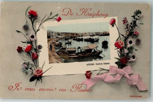 Haiphong Hafen Blumen