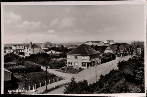 1951 St. Peter-Ording, Ansicht,E. Rubin & Co.