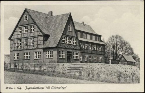 1951 Mölln: Jugendherberge Till Eulenspiegel,Schöning & Co AKU1