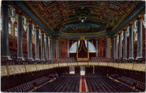 um 1910/20 Wiesbaden: Neues Kurhaus, Großer Konzertsaal,Gerh. Blümlein & Co AKU1