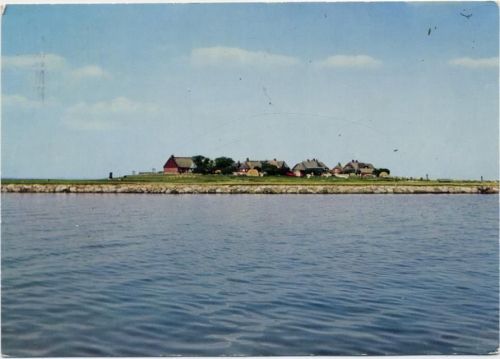 1974 Hallig Hooge: Ansicht,Voigt Kollmar