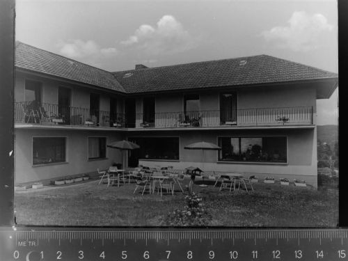 34516 W3546 Vöhl GLASNEGATIV Pension