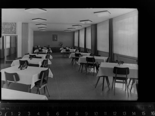46414 W4292 Rhede , Westf GLASNEGATIV Gudula Kloster