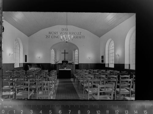 57072 W5900 Klafeld GLASNEGATIV Kirche