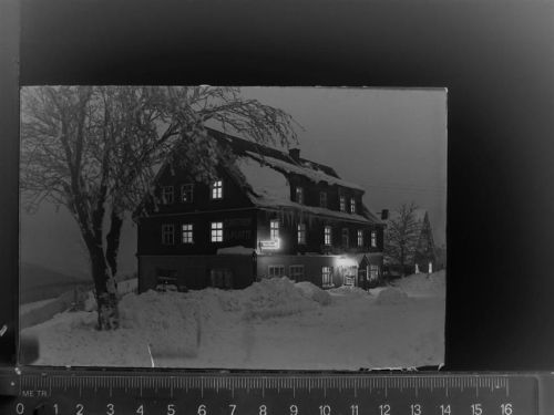 59955 W5788 Altastenberg GLASNEGATIV Gasthof A. Platte