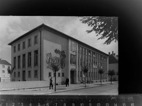 67433 W6730 Neustadt an der Weinstraße GLASNEGATIV Arbeitsamt