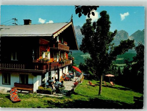 Ellmau 1977 Gasthaus Jausenstation Naschberghof