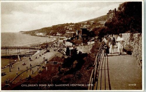 Ventnor Isle of Wight Children´s Pond and Garden