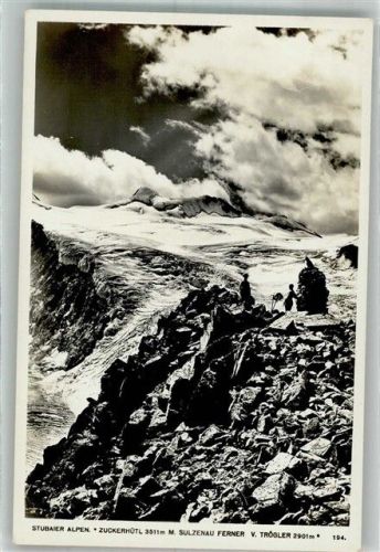 Dresdner Hütte Hüttenstempel Stubaier Alpen Zuckerhütel