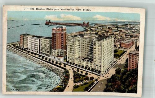 Chicago 1928 Hotel The Drake