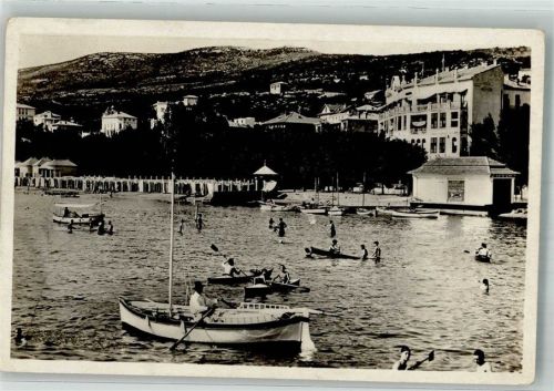 Crikvenica 1930 Schwimmbad Hotel Strand