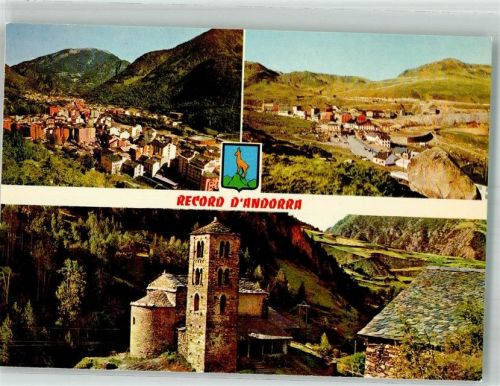 Andorra la Vella Kirche St. Jean de Caselles Wappen