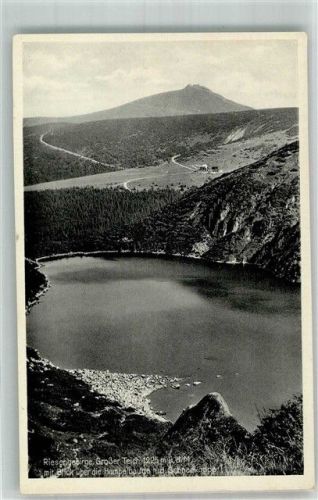 Hampelbaude 1937 Großer Teich Riesengebirge