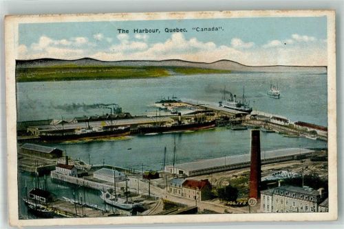 Quebec 1922 Hafen