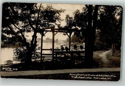 Springfield Hotel Helvetia Fox River Fox Lake Illinois