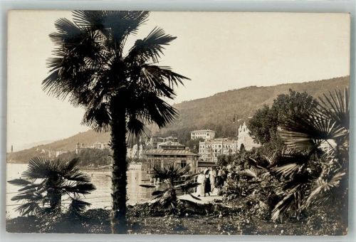 Opatija 1914 Ort handschriftlich