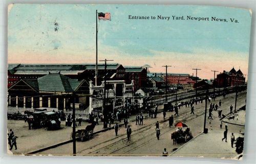 Newport 1930 Entrance to Navy Yard