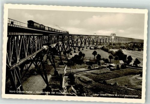 Hochdonn Hochbrücke über den Nord-Ostsee-Kanal