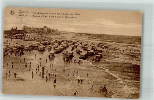 Ostende 1927 Schwimmbad