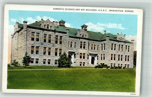 Wichita Manhattan Kansas Domestic Scine and Art Buildung K.S.A.C.