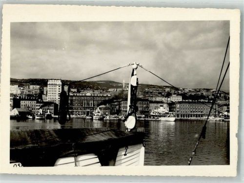 Rijeka 1954 Hafen