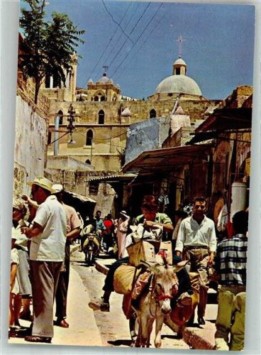 Nazareth Esel Marktszene