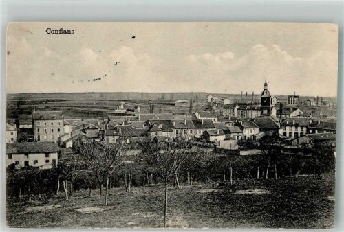 Conflans-en-Jarnisy 1917 Feldpost WK I Württ.Fuhrpark Kolonne 52