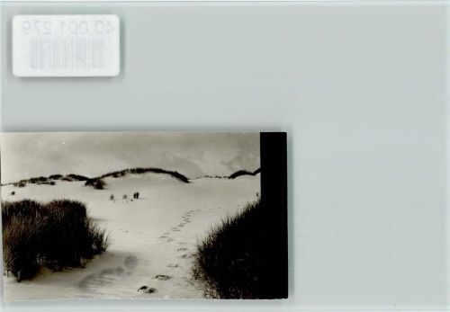 List Spuren im Sand, Dühnen