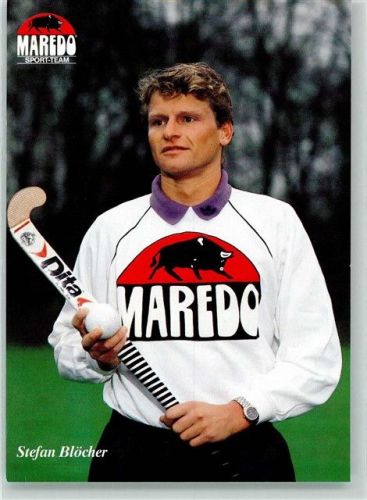 Hockeyspieler Stefan Blöcher Maredo Sport-Team Sport Werbe AK