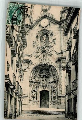San Sebastian 1905 Marke Bildseitig