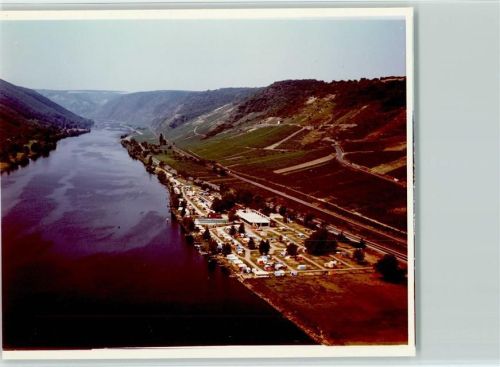 56829 W5593 Pommern , Mosel FOTO KEINE AK Luftaufnahme Campingplatz