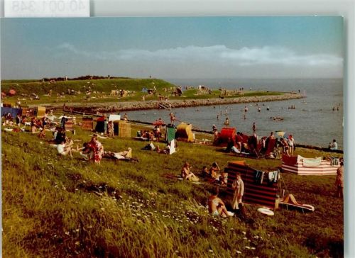Vollerwiek Am grünen Badestrand, Strandkörbe
