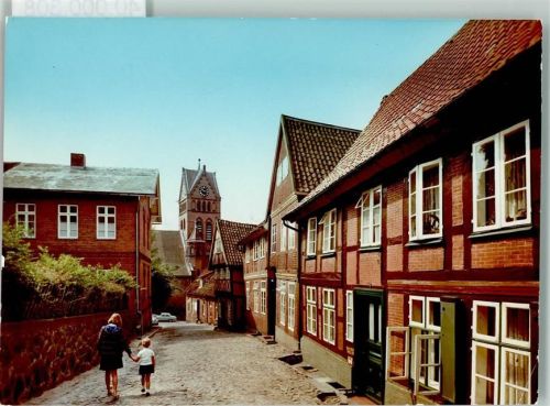 Lauenburg Kirche, Hohler Weg, Altstadt, Fachwerkhaus