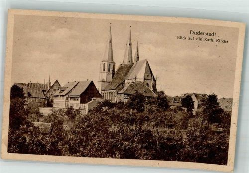 Duderstadt 1925 Kath. Kirche