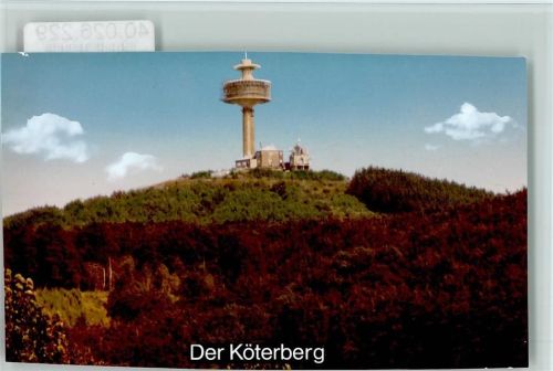 32676 W4927 Köterberg , Lippe FOTO KEINE AK Radarstation