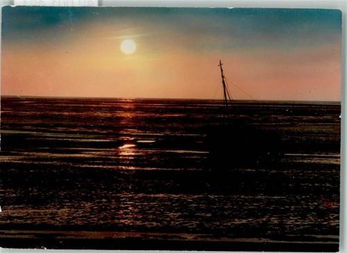 Friedrichskoog Sonneruntergang