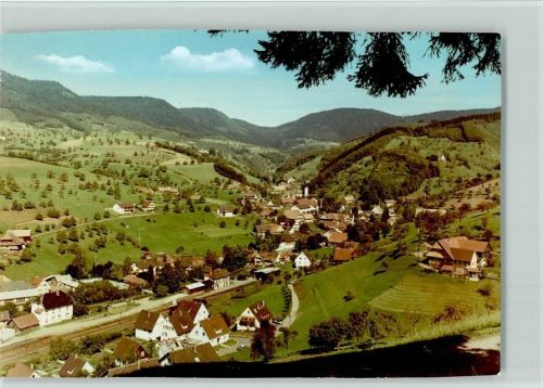 77784 W7617 Oberharmersbach FOTO KEINE AK Luftaufnahme