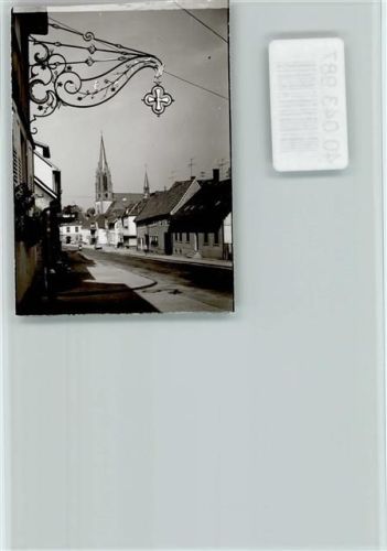 Kuppenheim Blick zur Kirche