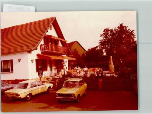 Michelbach DAF vor dem Gasthaus