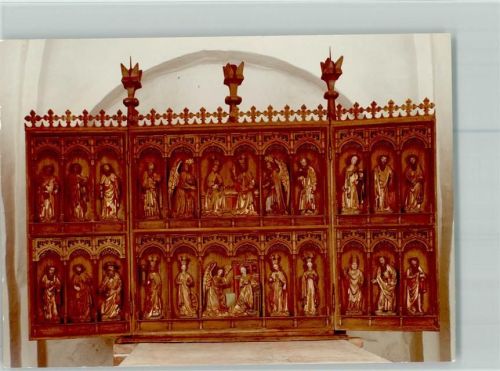 24866 W2381 Haddeby FOTO KEINE AK Geschnitzer Klapp Altar Postkarte